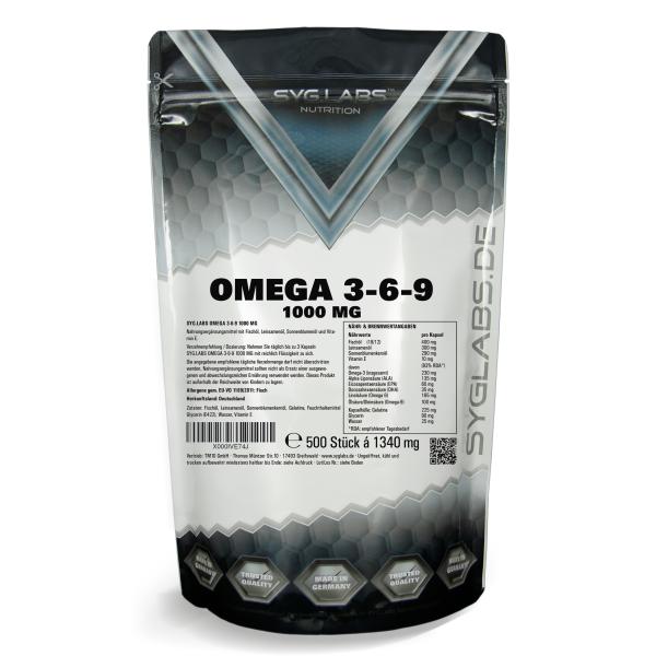 Omega-3-6-9 1000mg 500 Kapseln